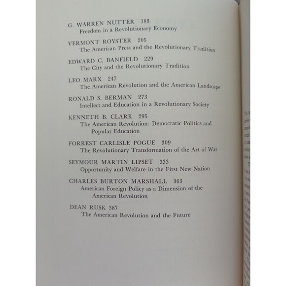 America's Continuing Revolution An Act of Conservation 1975 Hardcover DJ Tonsor - Picture 9 of 11